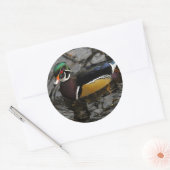 Sticker Rond Rhododendron de Male (Enveloppe)