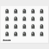 Sticker Rond Rhum en tête de bonification (Feuille)