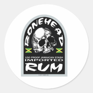 Sticker Rond Rhum en tête de bonification
