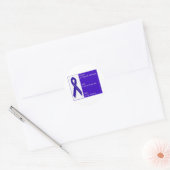 Sticker Rond Ribbon Indigo (Enveloppe)