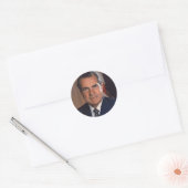 Sticker Rond Richard M. Nixon 37 (Enveloppe)