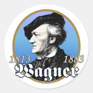 Sticker Rond Richard Wagner