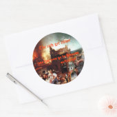 Sticker Rond Riches et pauvres (Enveloppe)