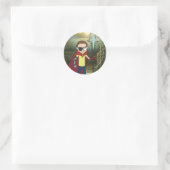Sticker Rond RICK ET MORTY™ | Morty (Sac)