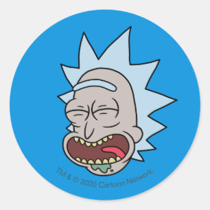 Sticker Rond RICK ET MORTY™   Rick's Moods