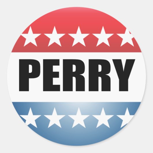 STICKER ROND RICK PERRY (Devant)