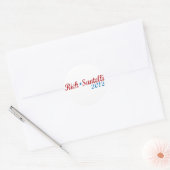 Sticker Rond Rick Santelli 2012 (Enveloppe)
