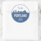 Sticker Rond Ride Portland (Sac)