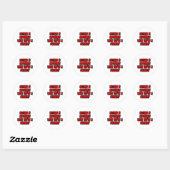 Sticker Rond Rien N'Est Impossible...Physicien (Feuille)