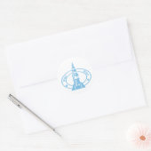 Sticker Rond Riga (Enveloppe)