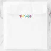 Sticker Rond Riley (Sac)
