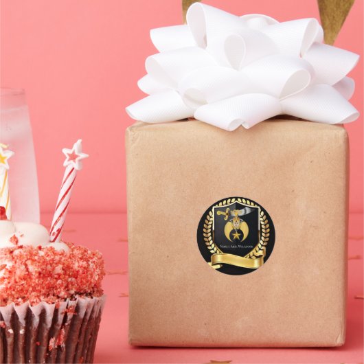 Sticker Rond Rince (Fête)