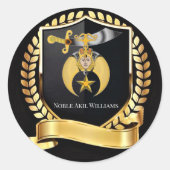 Sticker Rond Rince (Devant)