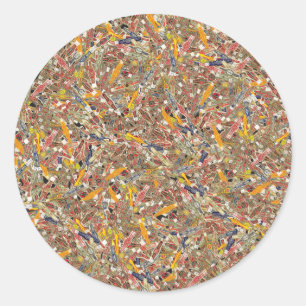 Sticker Rond Ring de cigare