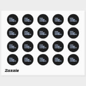 Sticker Rond Rire Lexapro Sensibilisation au suicide (Feuille)