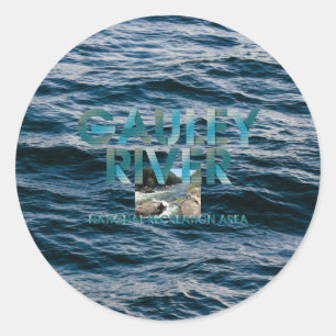 Sticker Rond Rivière Gauley ABH