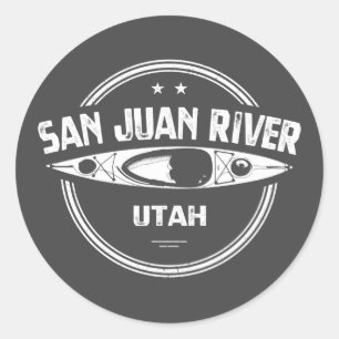 Sticker Rond Rivière San Juan, Utah