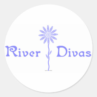 Sticker Rond Rivières Divas