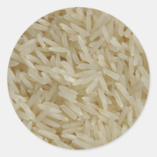 Sticker Rond Riz (Devant)