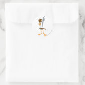 Sticker Rond ROAD RUNNER™ Artistique (Sac)