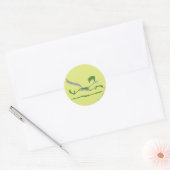 Sticker Rond ROAD RUNNER™ Vitesse Suprême (Enveloppe)