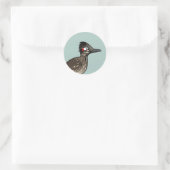 Sticker Rond Roadrunner jote Birdorable (Sac)