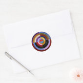 Sticker Rond Robert Delaunay Art abstrait (Enveloppe)