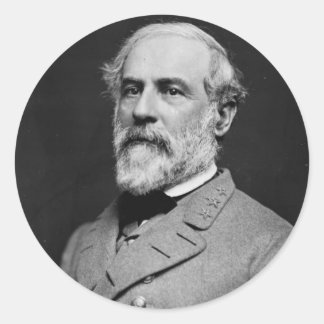 STICKER ROND ROBERT E. LEE