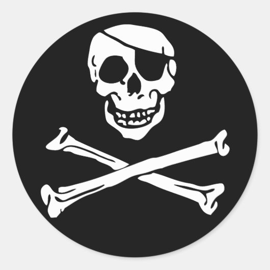 Sticker Rond Robert Sands (Devant)