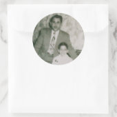 Sticker Rond Robert & unc (Sac)