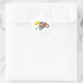 Sticker Rond Robin & Cycle (Sac)