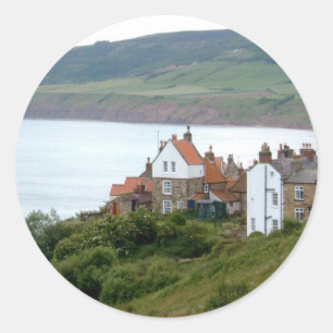 Sticker Rond Robin Hood's Bay