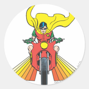 Sticker Rond Robin Rides 2 2