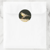 Sticker Rond Robin Rouge Bobbin (Sac)