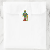 STICKER ROND ROBOT MONSTER T-SHIRT (Sac)
