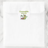 Sticker Rond rocher de crocodile (Sac)