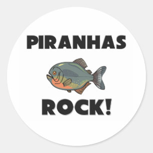 Sticker Rond Rocher de Piranhas