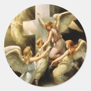 Sticker Rond Rocher des âges