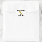 Sticker Rond Rocher des Canaries (Sac)