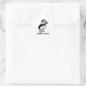 Sticker Rond Rocher des Puffins ! (Sac)