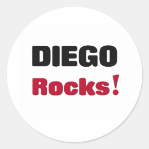 Sticker Rond Rochers de Diego