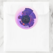 Sticker Rond Rochester, NY (Sac)