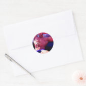 Sticker Rond Rock Hard (Enveloppe)