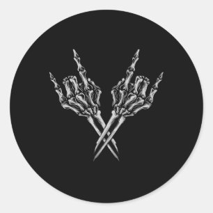 Sticker Rond Rock On Band Tee - shirts For Women Rock And Roll