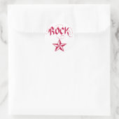 Sticker Rond Rock Star (Sac)