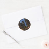 Sticker Rond Rockefeller Center Dawn Architecture New York (Enveloppe)