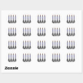 Sticker Rond Rocketz3 (Feuille)