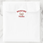 Sticker Rond Rockford Peaches (Sac)
