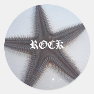 Sticker Rond Rockstar