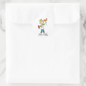 Sticker Rond Roi des BBQ (Sac)
